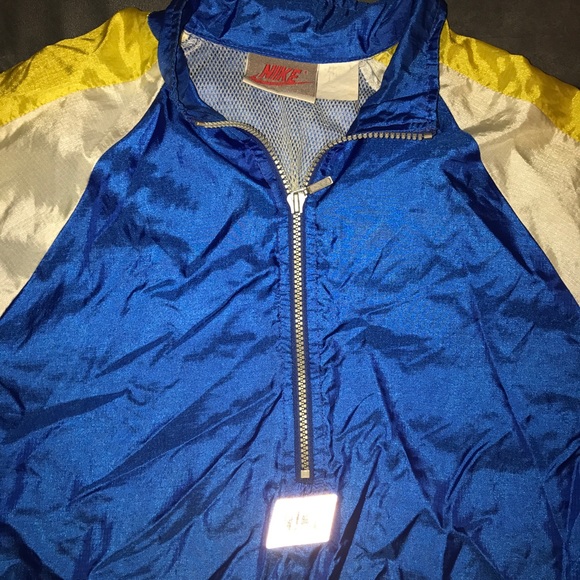 Vintage Nike Pull Over Windbreaker zip YKK - Picture 3 of 8